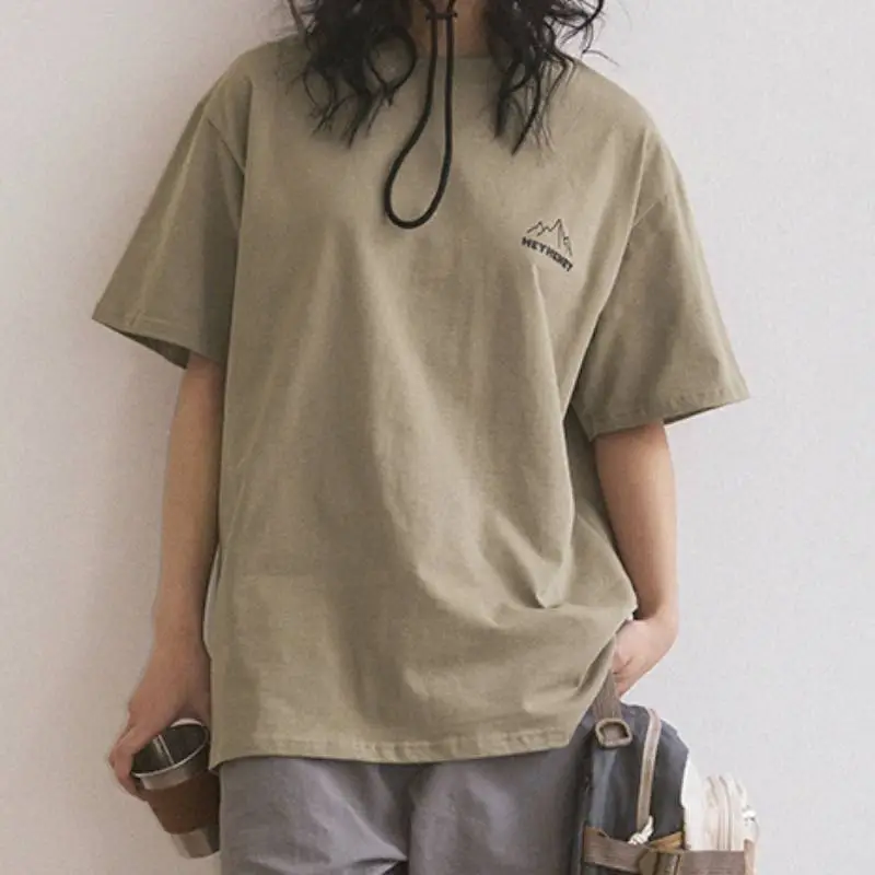 Printed Oversize Short sleeved T shirt-3
