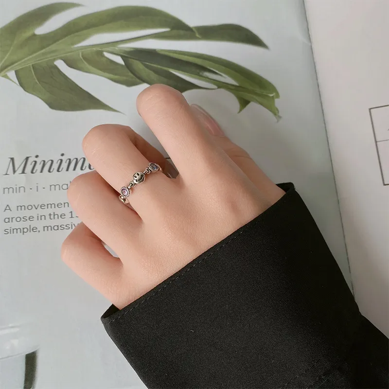 Versatile Smiley Face Ring-1