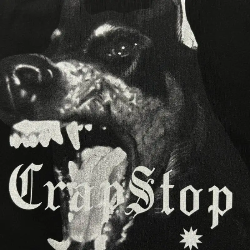 Doberman Print Trendy T Shirt-2