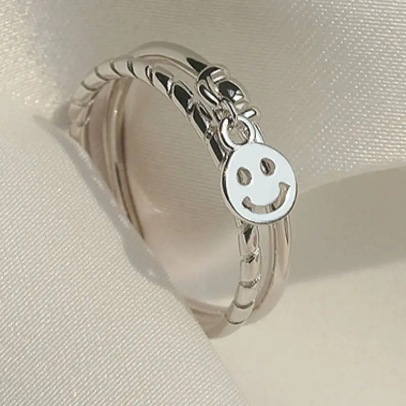 Trendy Double Layer Ring-3