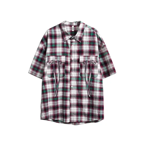 Creative Pocket High Street Plaid Tee