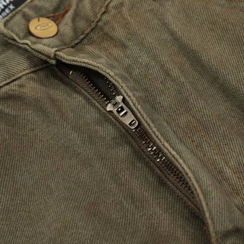 New Vintage Washed Heavy Stitching Line Straight Tooling Jeans swag OOTD-2