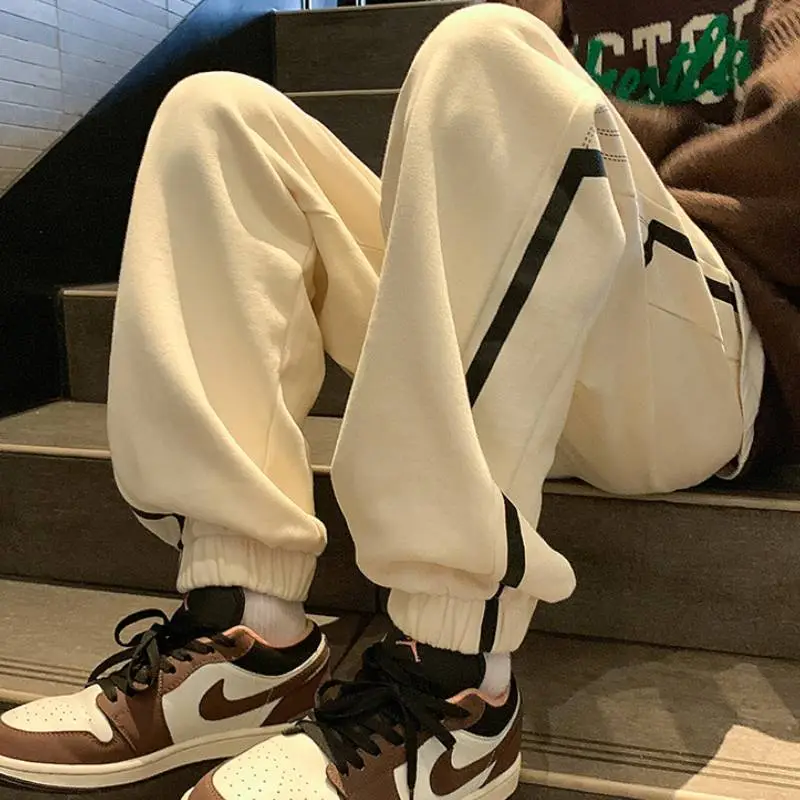 Cropped Casual Pants-1
