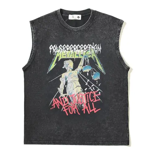 Rock Vintage Sleeveless Vest