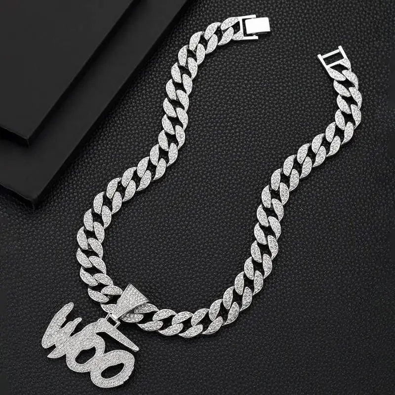 Trendy Letter Pendant Necklace-3