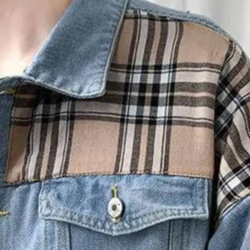 Loose Handsome Retro Denim Jacket-3