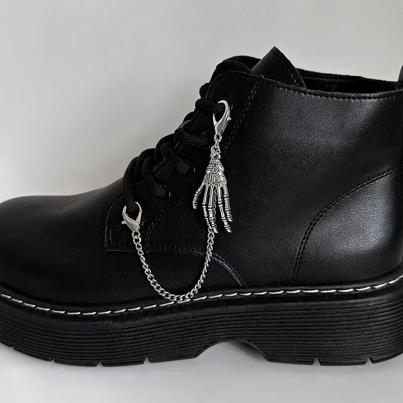 Trendy Skeleton Shoe Chain-1