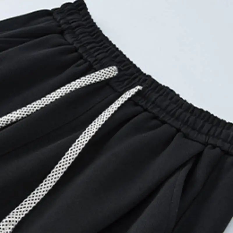Fashionable Loose Knit Sweatpants-4