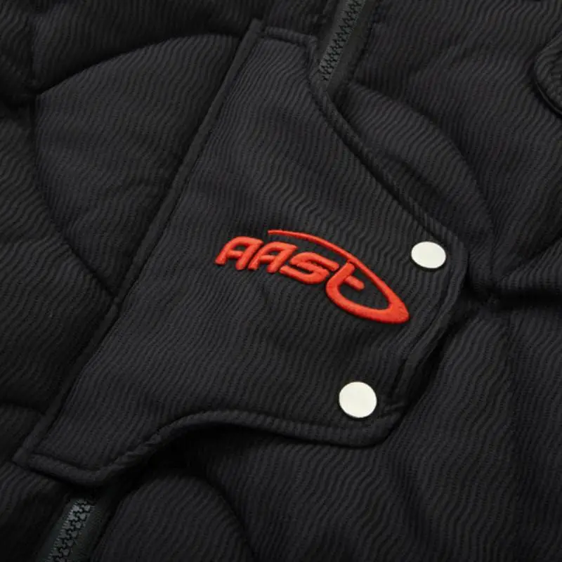 Street Hip Hop Design Loose Wallet Cotton padded Jacket-7