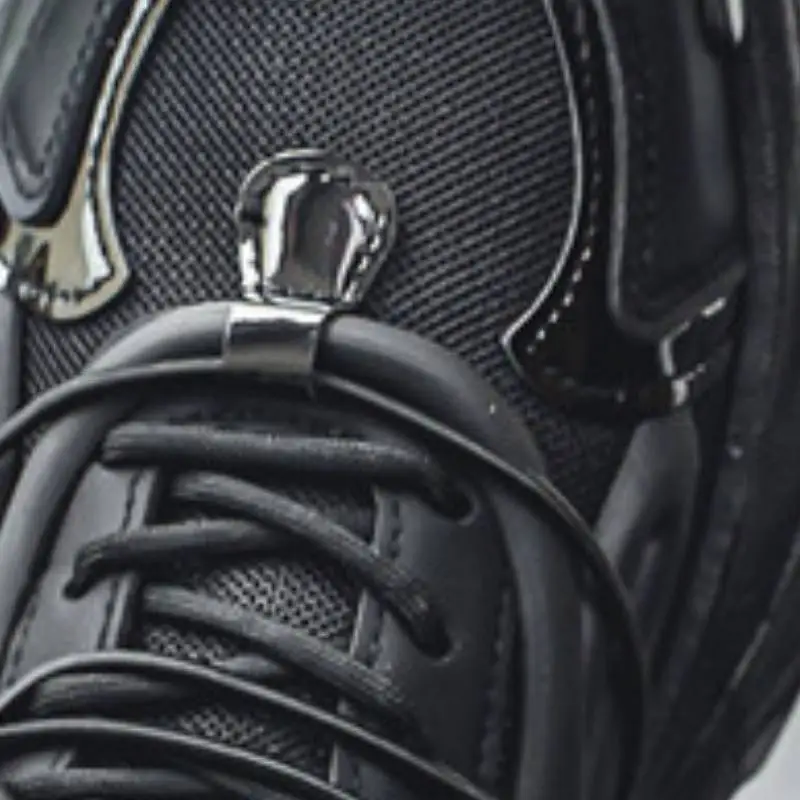 Breathable Mesh Thick Bottom Sneakers-6