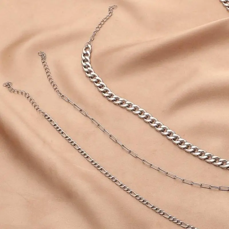Trendy Three Piece Necklace Cubac-2