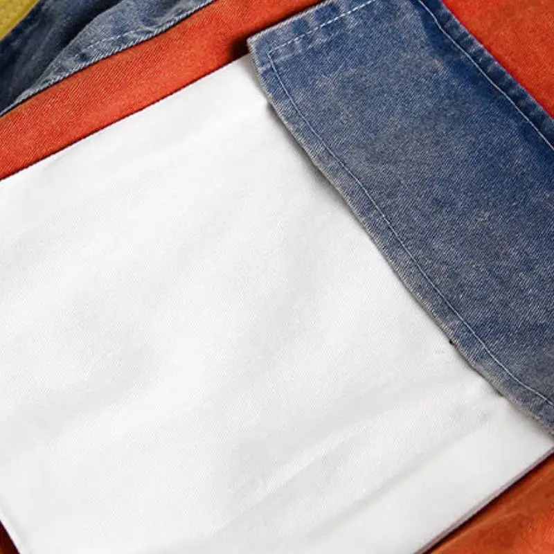 Retro Splicing Denim Jacket-2