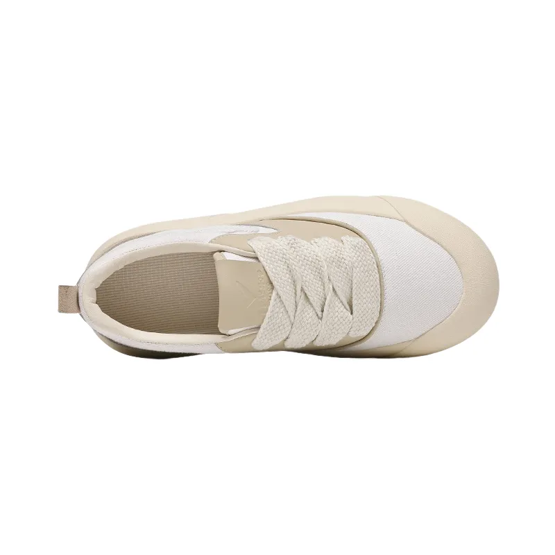 Thick Sole Round Head Color Matching Casual Shoes-1