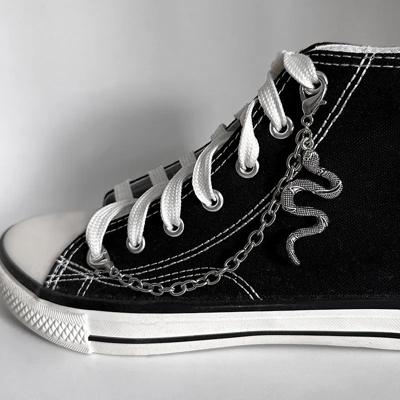 Trendy Skeleton Shoe Chain-3