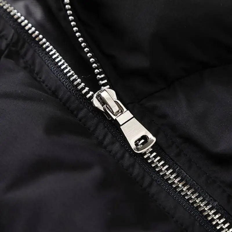 New Street Irregular Arc Warmth retaining Jacket-2