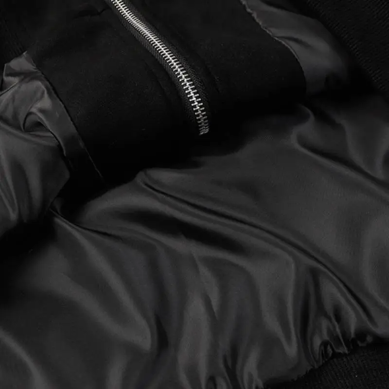High Street Flame Stitching Design Jacket-4