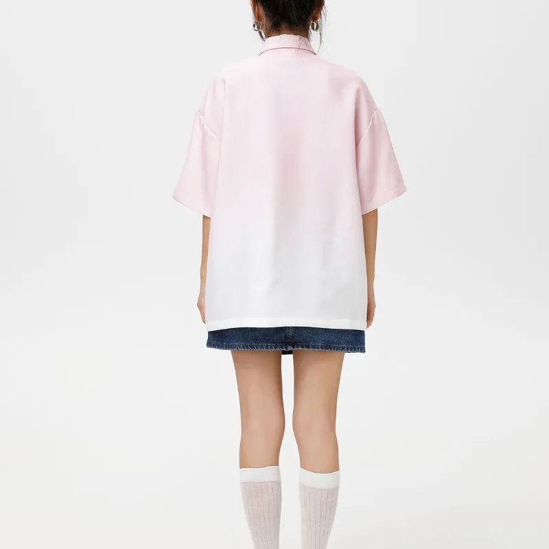 Loose Sports Versatile Short Sleeved Shirt-5
