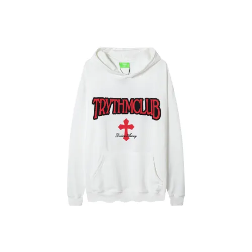 Cross Letter Oversize Hip Hop Hooded Wear