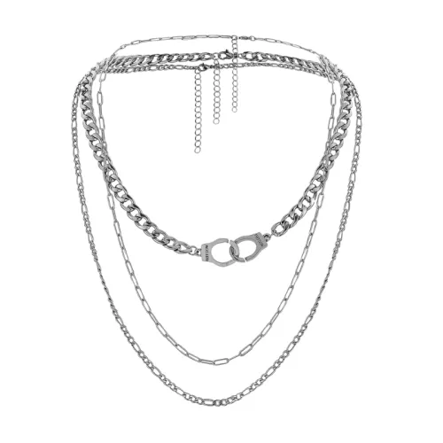 Trendy Three-Piece Necklace Cubac