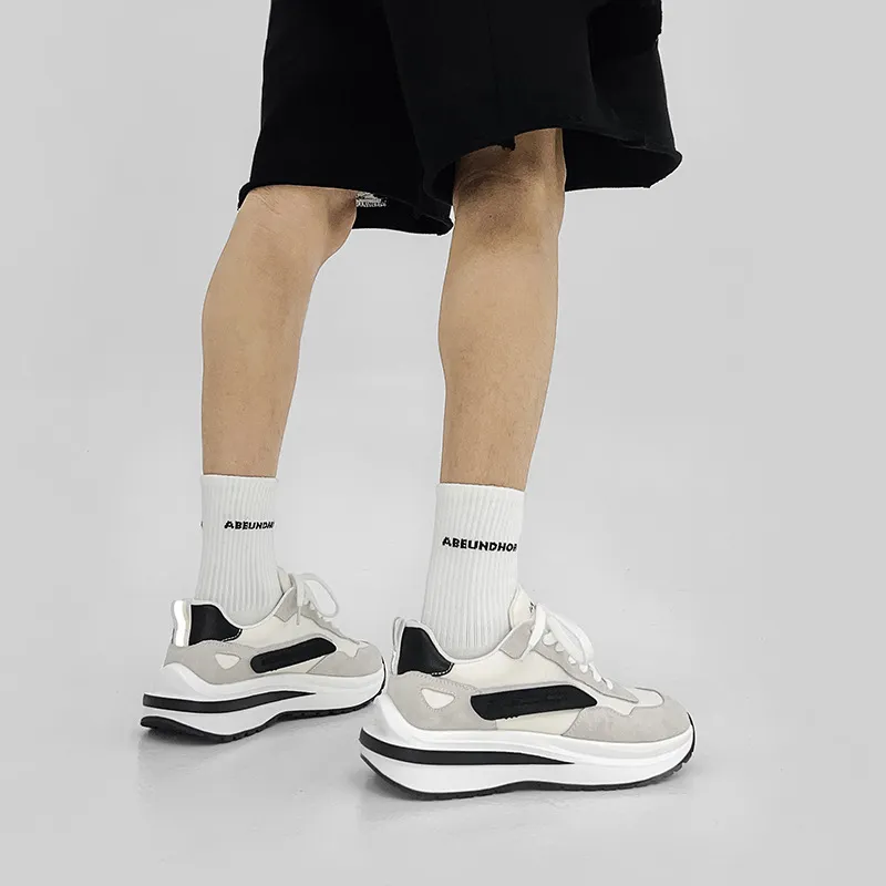 Niche Style Thick Bottom Trendy Retro Shoes-2