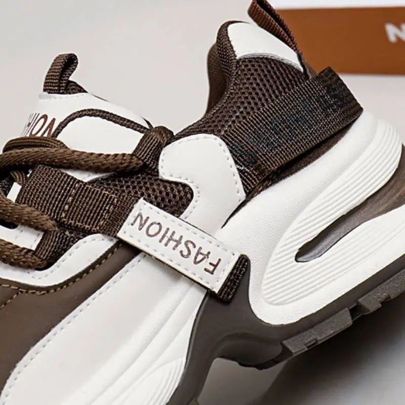 Trendy Thick soled Breathable Casual Shoes-7