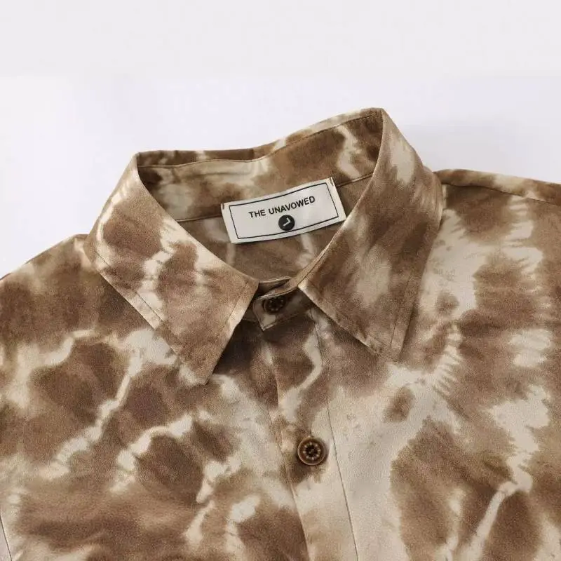Retro Leopard Print Long Sleeved Shirt-2