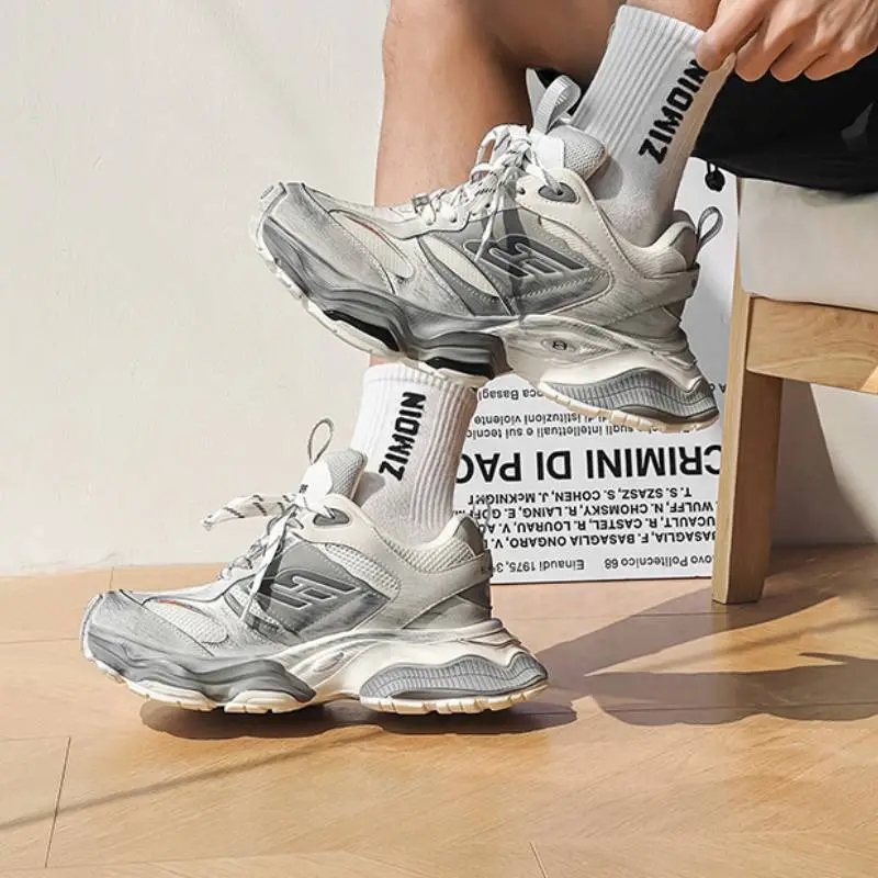 Paris Height Enhancing Mesh Sneakers-6