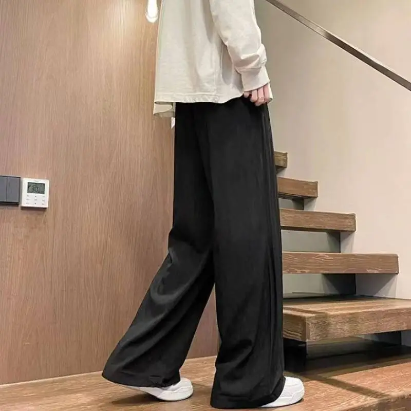 Wide legged Outer Wear Quick drying Casual Pants-1