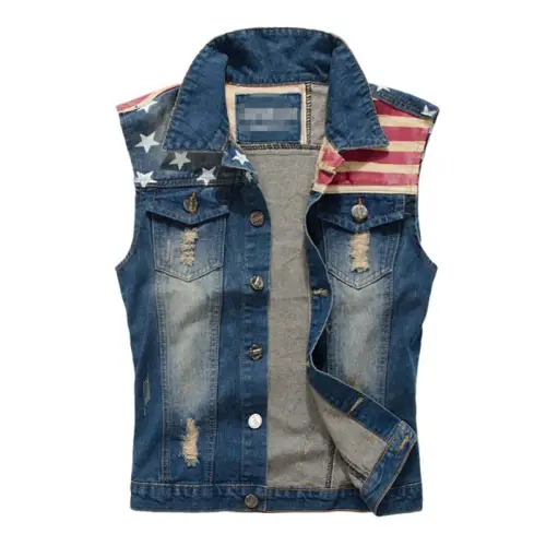 Korean Style Denim Vest