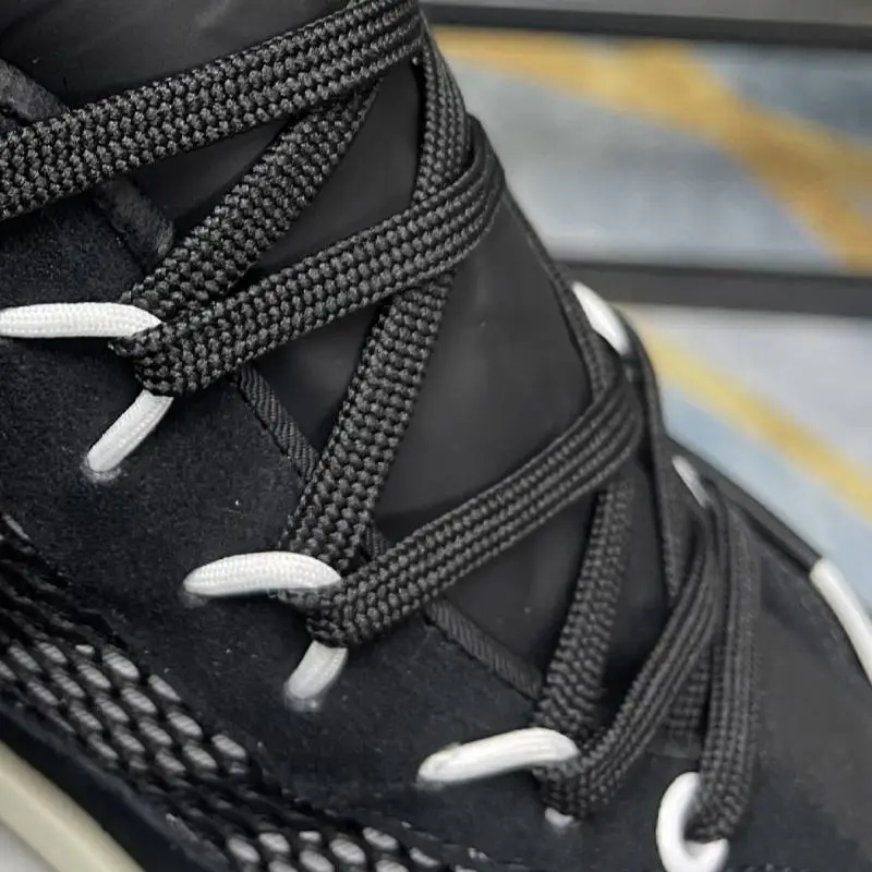 Fashion Mesh Logo Print Torre Shoes-3