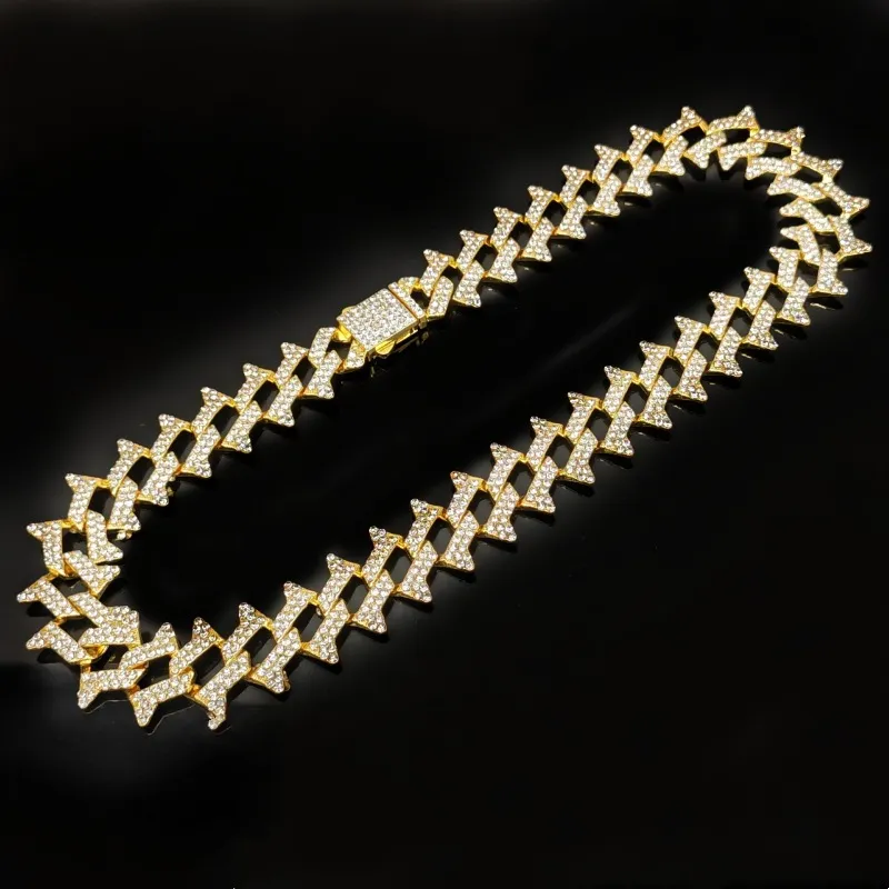 21Mm Diamond Cuban Chain-2