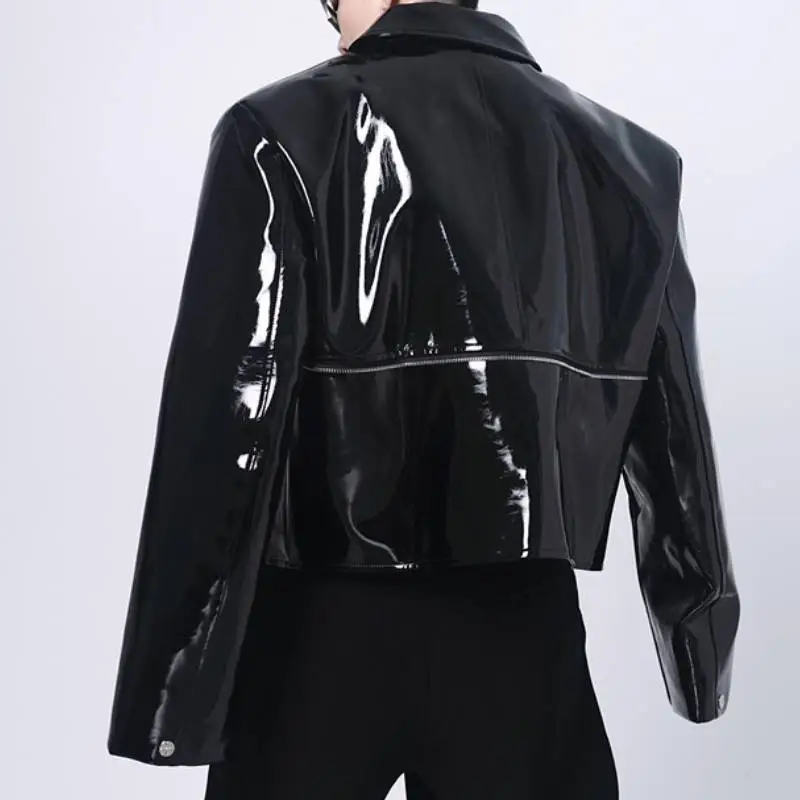 Trendy Leather Jacket-1