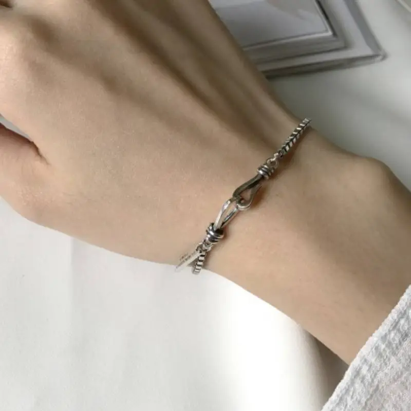 Trendy Retro Cuban Bracelet-1