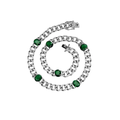 Emerald Cuban Necklace