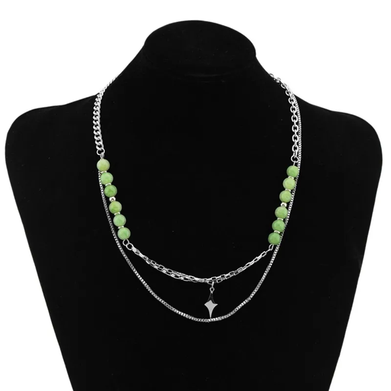 Hip Hop Titanium Steel Pendant Necklace-3
