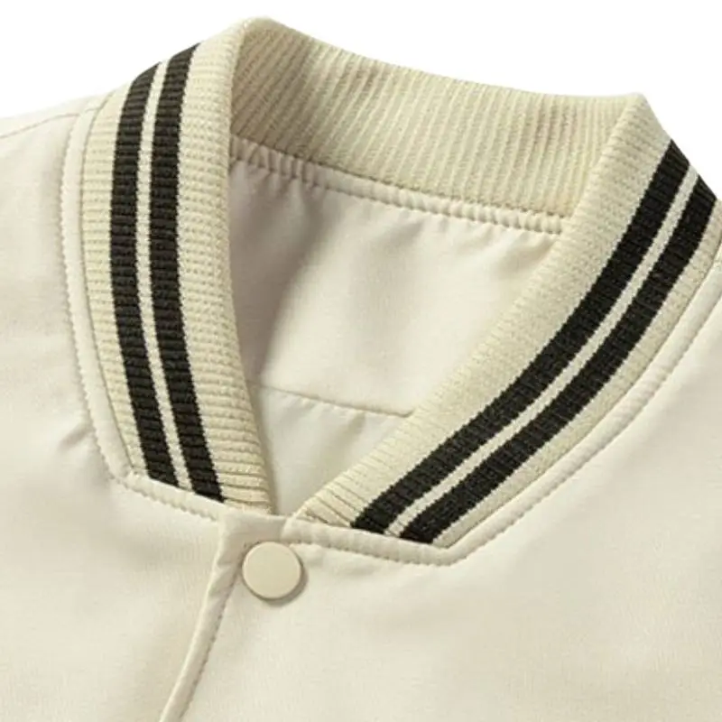 Fashionable Handsome Casual Color Matching Jacket-1