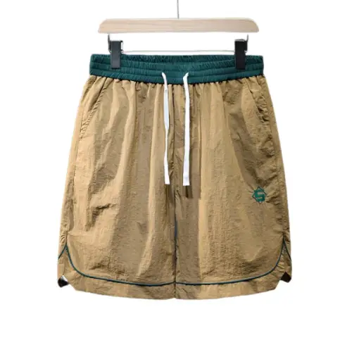 Elastic Waist Casual Shorts