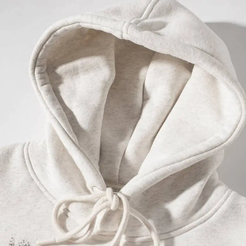 Printing Graffiti Fleece lined Hooded Jacket-2