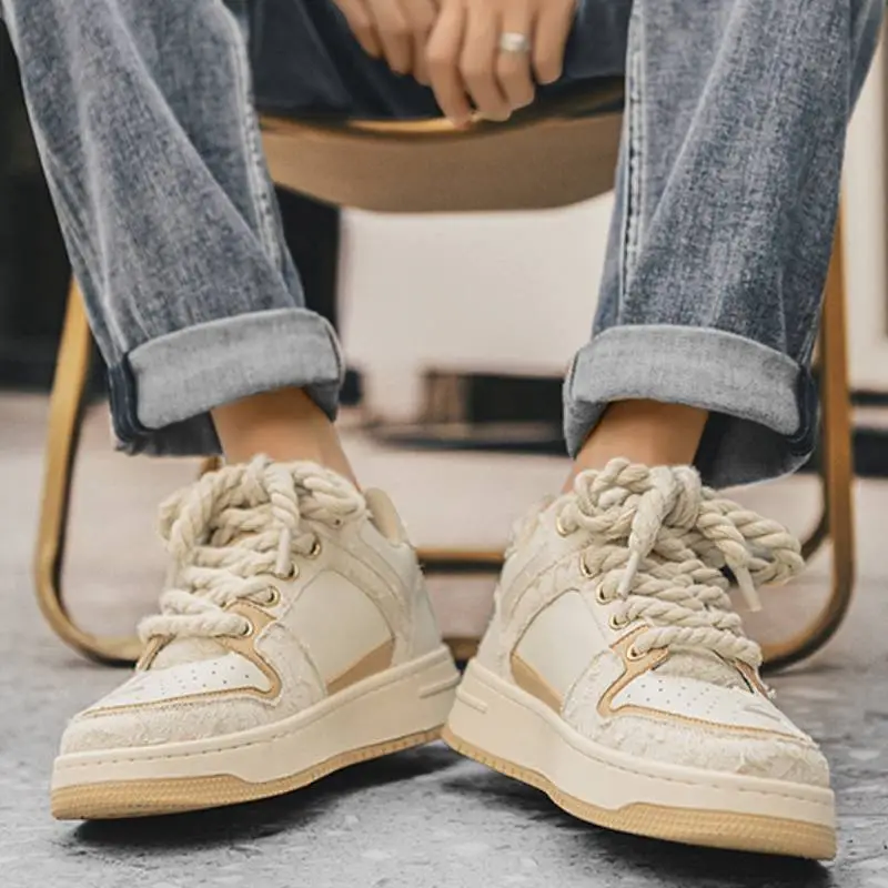 Trendy Casual Thick Soled Sneakers-6
