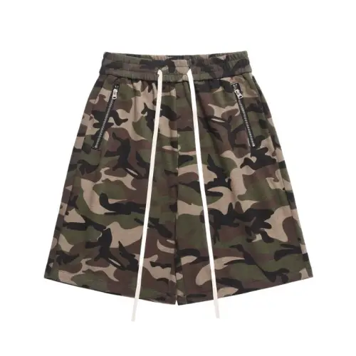 High Street Style Multi-bag Camouflage Shorts