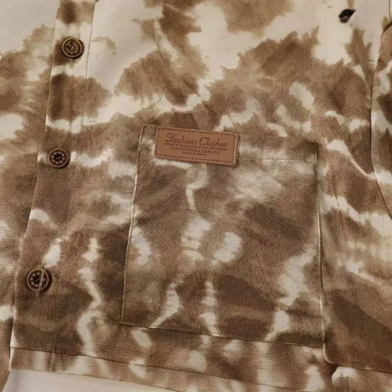 Retro Leopard Print Long Sleeved Shirt-3