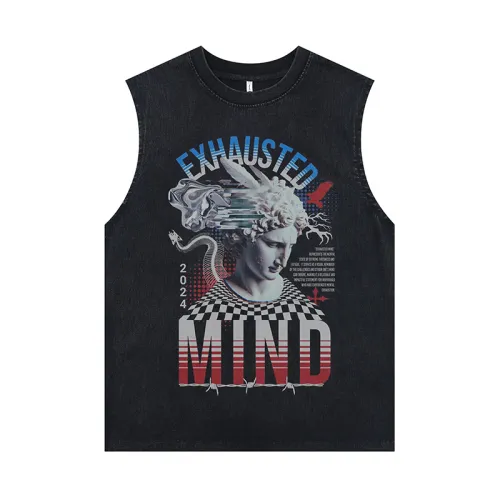 Punk Art Print Vest