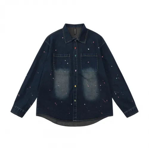 Washed Old Color Denim Shirt