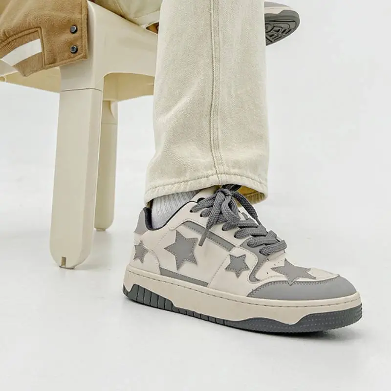 Trend Fashionable Star Casual Skate Shoes-6