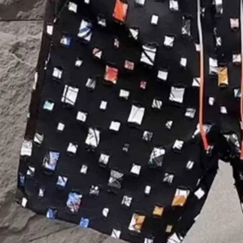 Printing Tide Loose Beach Pants-4