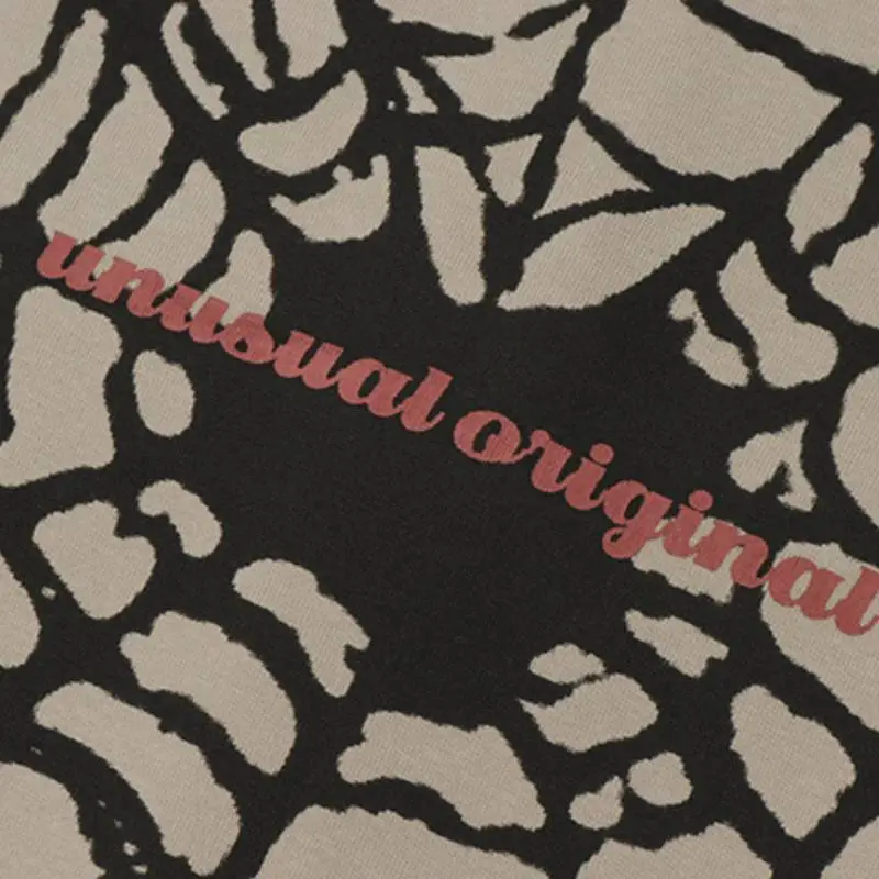 Spider Pattern Fleece Hoodie-6