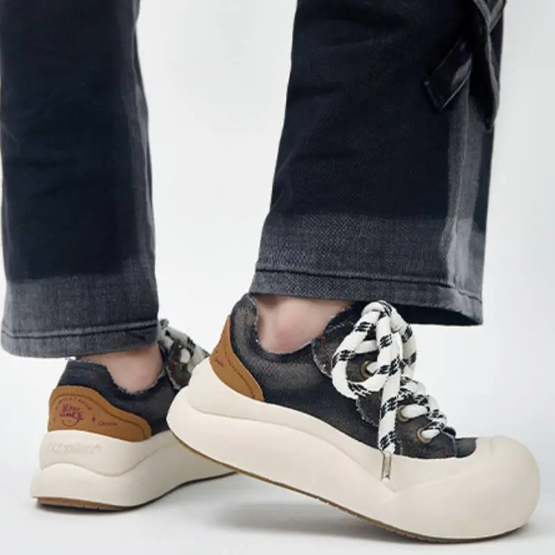 Versatile Thick Soled Canvas Shoes-7