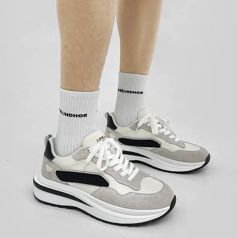 Niche Style Thick Bottom Trendy Retro Shoes-1
