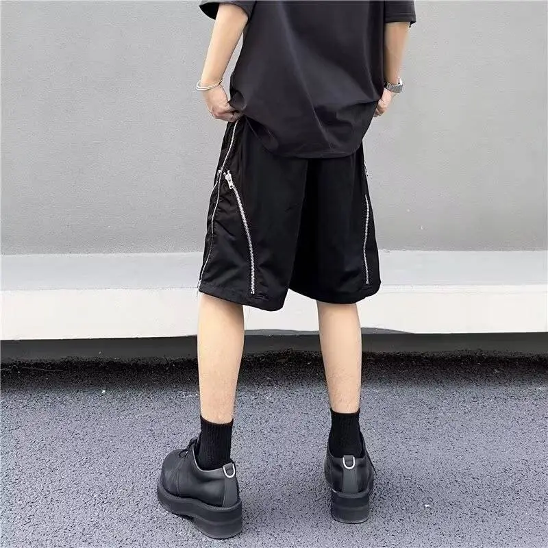 Zipper Functional Shorts-1