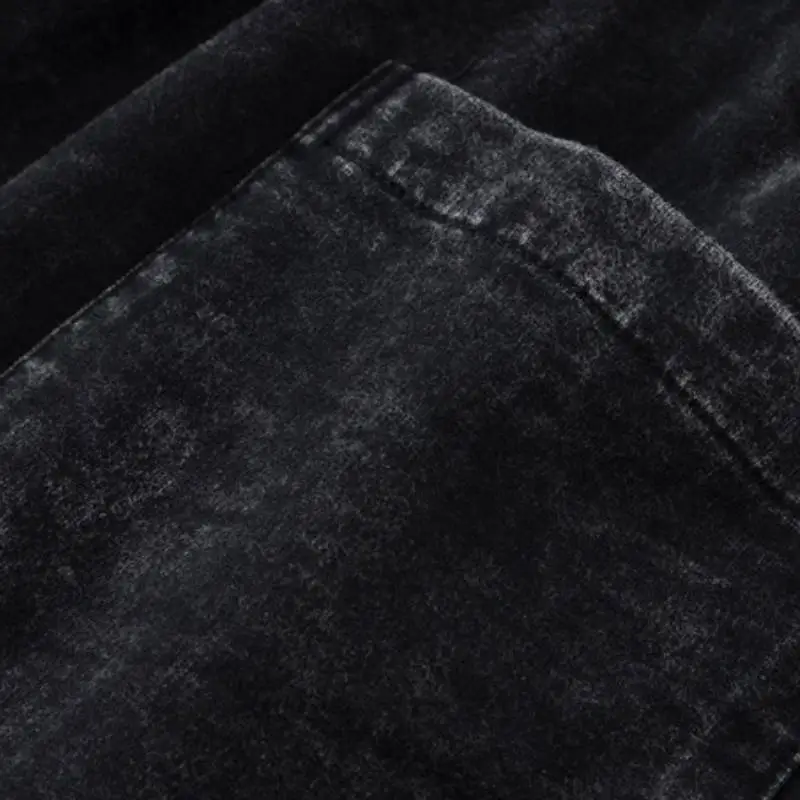 Ripped Trendy Distressed Shorts-3